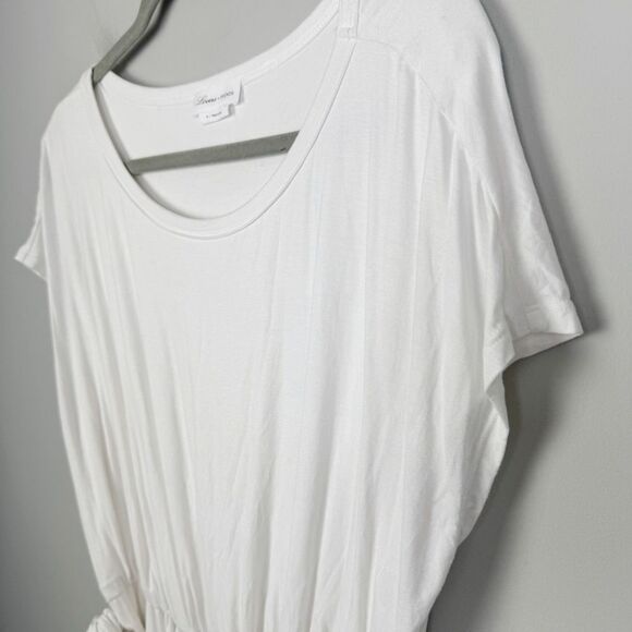 LOVERS & FRIENDS | REVOLVE White Short Sleeve Wrap Tie Dress Women’s Size Medium - Picture 3 of 8